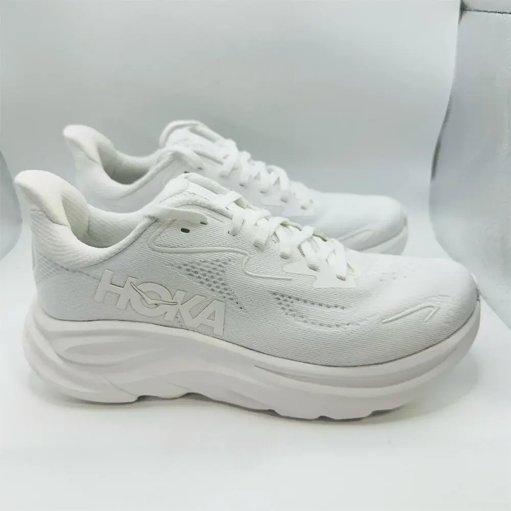 HOKA Clifton 10 White/White | Women’s Size 7.5 B | NWD Store Display